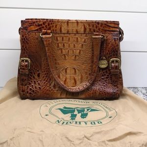 Brahmin Addie Toasted Almond Handbag
